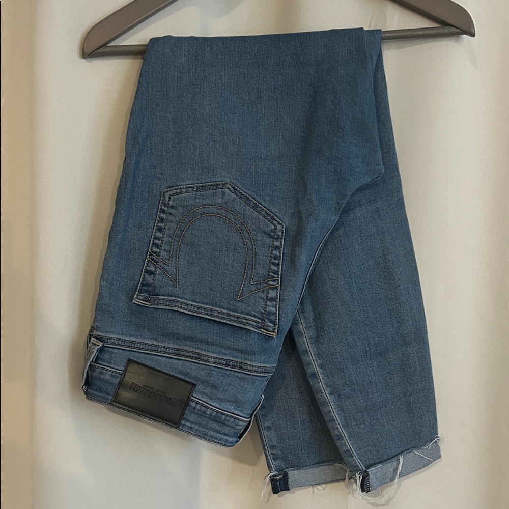 True Religion Women's Skinny Jeans in Denim Blue